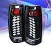 Sonar® LED Tail Lights (Black) - 92-94 Chevy Blazer Full Size