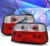 KS® LED Tail Lights (Red/Clear) - 92-98 BMW 328i E36 4dr.