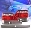 KS® Euro Tail Lights (Red/Clear) - 95-99 Mercedes-Benz S500 W140