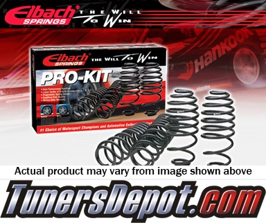 Eibach® Pro-Kit Lowering Springs - 00-05 BMW 328Ci E46 Convertible (Incl. & Sport Packages; Exc. Xi Models)