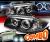 HID Xenon + Sonar® Halo Projector Headlights (Black) - 08-12 BMW 135i E82/E88