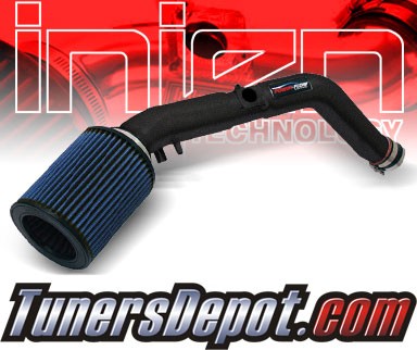 Injen® Power-Flow Cold Air Intake (Wrinkle Black) - 97-99 Toyota Tacoma 2.4L 4cyl