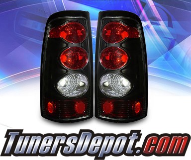 KS® Altezza Tail Lights (Black) - 2007 Chevy Silverado Classic