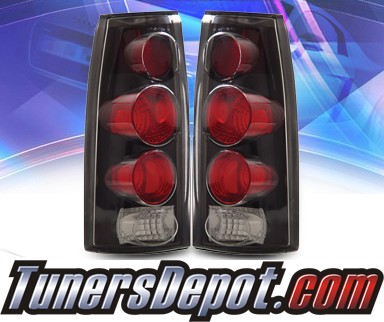 KS® Altezza Tail Lights (Black) - 88-98 GMC Full Size Pickup
