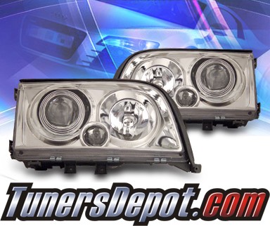 KS Halo Projector Headlights 9299 MercedesBenz S320 W140