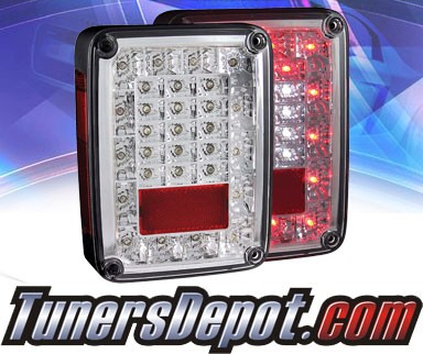 KS® LED Tail Lights - 07-13 Jeep Wrangler