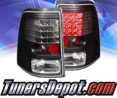KS® LED Tail Lights (Black) - 02-05 Ford Explorer