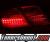 KS® LED Tail Lights (Red/Clear) - 07-08 Toyota Camry