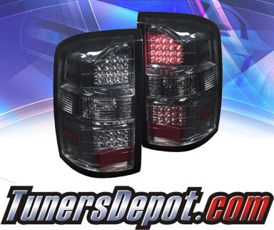 KS® LED Tail Lights (Smoke) - 14-15 GMC Sierra