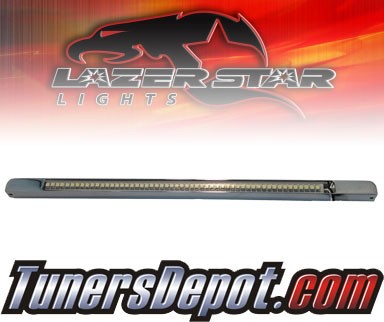 Lazer Star® Billet Aluminum Case LED Light Bar - 12&quto; Back Mount (Red)
