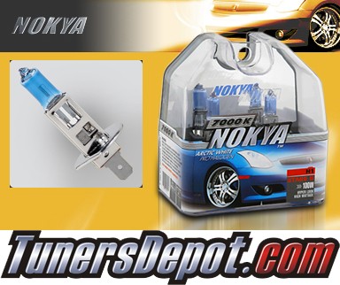 NOKYA® Arctic White Fog Light Bulbs - 02-03 Jaguar X-Type (H1)