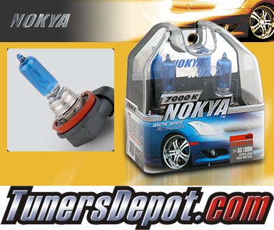 NOKYA® Arctic White Headlight Bulbs (High Beam) - 04-07 VW Volkswagen Touareg w/ Replaceable Halogen Bulbs (H9)