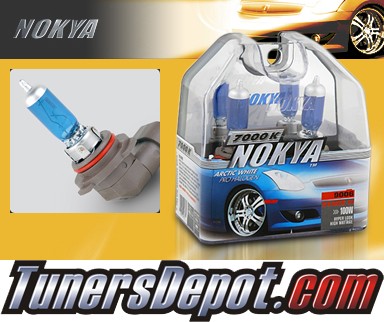 NOKYA® Arctic White Headlight Bulbs (Low Beam) - 00-01 BMW Z3 Coupe, w/ Replaceable Halogen Bulbs (9006/HB4)