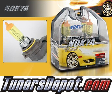 NOKYA® Arctic Yellow Headlight Bulbs (Low Beam) - 98-04 Chevy S-10 S10 (9006/HB4)