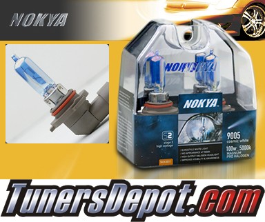 NOKYA® Cosmic White Headlight Bulbs (High Beam) - 00-01 BMW X5 w/ Replaceable Halogen Bulbs (9005/HB3)