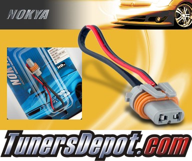 NOKYA® Heavy Duty Headlight Harnesses (Low Beam) - 04-05 Toyota Sienna w/ Replaceable Halogen Bulbs (9006/HB4)