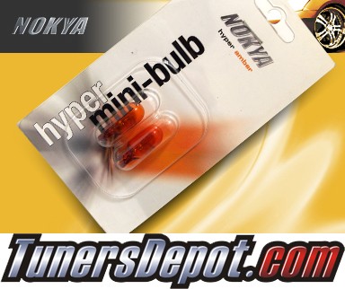 NOKYA® Hyper Amber License Plate Bulbs - 2010 Chrysler Sebring Convertible model