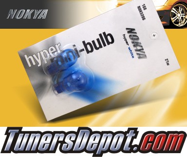 NOKYA® Hyper White License Plate Bulbs - 2009 Honda Fit 