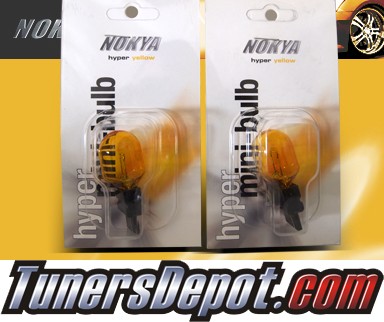NOKYA® JDM Yellow Rear Turn Signal Light Bulbs - 2009 Nissan Armada 