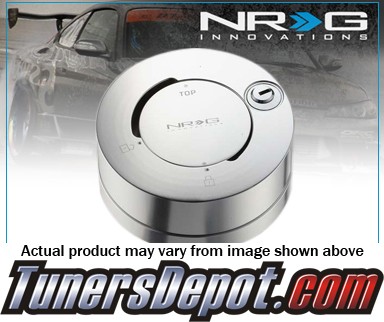 NRG® Steering Wheel Quick Release Security Lock - Silver