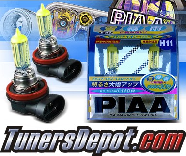 PIAA® Plasma Yellow Fog Light Bulbs - 07-08 BMW 335i E90/E92/E93 (H11)