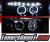 SPEC-D® DRL LED Projector Headlights (Glossy Black) - 07-08 BMW 335i 4dr E90