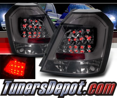 SPEC-D® LED Tail Lights (Smoke) - 04-06 Chevy Aveo Hatchback