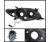 Sonar® LED Halo Projector Headlights (Black) - 11-13 Toyota Corolla