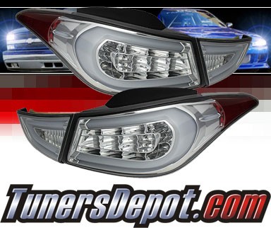 Sonar® LED Tail Lights (Chrome) - 11-13 Hyundai Elantra