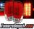 Sonar® LED Tail Lights (Red/Clear) - 08-13 Ford F-350 F350 (Gen 2)