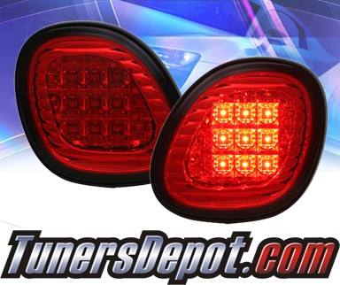 Sonar® LED (Trunk)  Tail Lights (Red) - 98-05 Lexus GS300