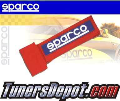 Sparco® Seat Belt Shoulder Pad - 3&quto; NOMEX (Red)