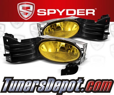 Spyder® OEM Fog Lights (Yellow) - 08-10 Honda Accord 2dr. (Factory Style)