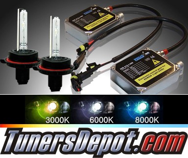 TD® 8000K Xenon HID Kit (Low Beam) - 09-11 Ford F350 F-350 w/Replaceable Bulbs (H13/9008)