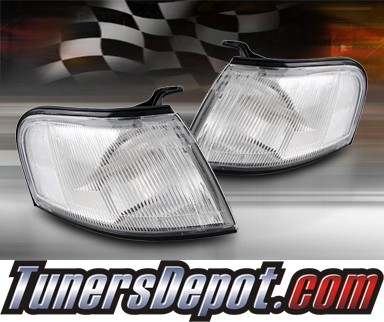 TD® Clear Corner Lights (Clear) - 95-99 Nissan Sentra