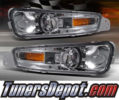 TD® Front Bumper Signal Lights (Euro Clear) - 05-09 Ford Mustang 
