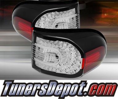 TD® LED Tail Lights (Black) - 07-11 Toyota FJ Cruiser