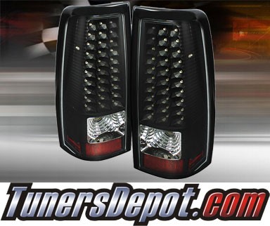 TD® LED Tail Lights (Black) - 99-02 Chevy Silverado