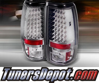 TD® LED Tail Lights (Chrome) - 99-02 Chevy Silverado