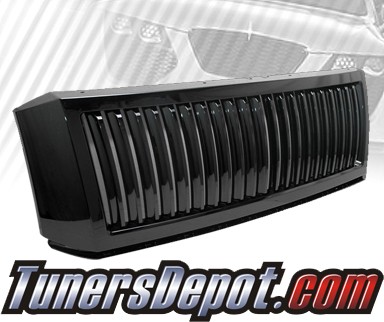 TD® Vertical Front Grill Grille (Black) - 07-10 Ford Expedition
