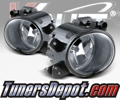 WINJET® OEM Style Fog Light Kit (Clear) - 06-09 Mercedes Benz ML500 W164 M-Class SUV (New Install Only)