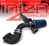 Injen® Power-Flow Cold Air Intake (Wrinkle Black) - 07-09 Ford Mustang GT 4.6L V8 (w/ Heat Shield)