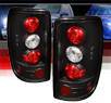 Sonar® Altezza Tail Lights (Black) - 00-06 Chevy Tahoe (Barn Doors Only)