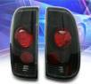 Sonar® Altezza Tail Lights (Black) - 99-07 Ford F450 F-450 Super Duty