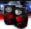 Sonar® Altezza Tail Lights (Black) - 98-00 Ford Ranger
