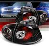Sonar® Altezza Tail Lights (Black) - 06-09 VW Volkswagen Golf V MK5