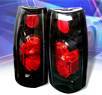 Sonar® Altezza Tail Lights (Black) - 88-98 Chevy Full Size Pickup (Gen 2 Style)