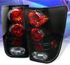 Sonar® Altezza Tail Lights (Black) - 04-09 Nissan Titan