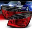 Sonar® LED Tail Lights (Red⁄Smoke) - 04-07 BMW 530xi E60 4dr. Sedan
