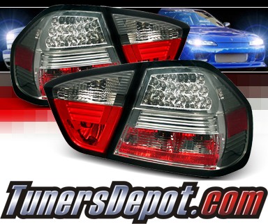 Sonar LED Tail Lights 0608 BMW 330i E90 4dr Sedan